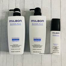 将图片加载到图库查看器,GLOBAL MILBON BLONDE PLUS NOURISHING VIOLET SHAMPOO 200ML / 500ML / 1000ML