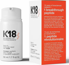 将图片加载到图库查看器,K18 Hair Mask Biomimetic Leave-In Molecular Repair 5ML/15ML/50ML