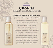 将图片加载到图库查看器,Milbon CRONNA Shampoo & Treatment For Coloured Hair