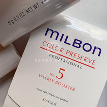 将图片加载到图库查看器，GLOBAL MILBON COLOR RETAINING WEEKLY BOOSTER
