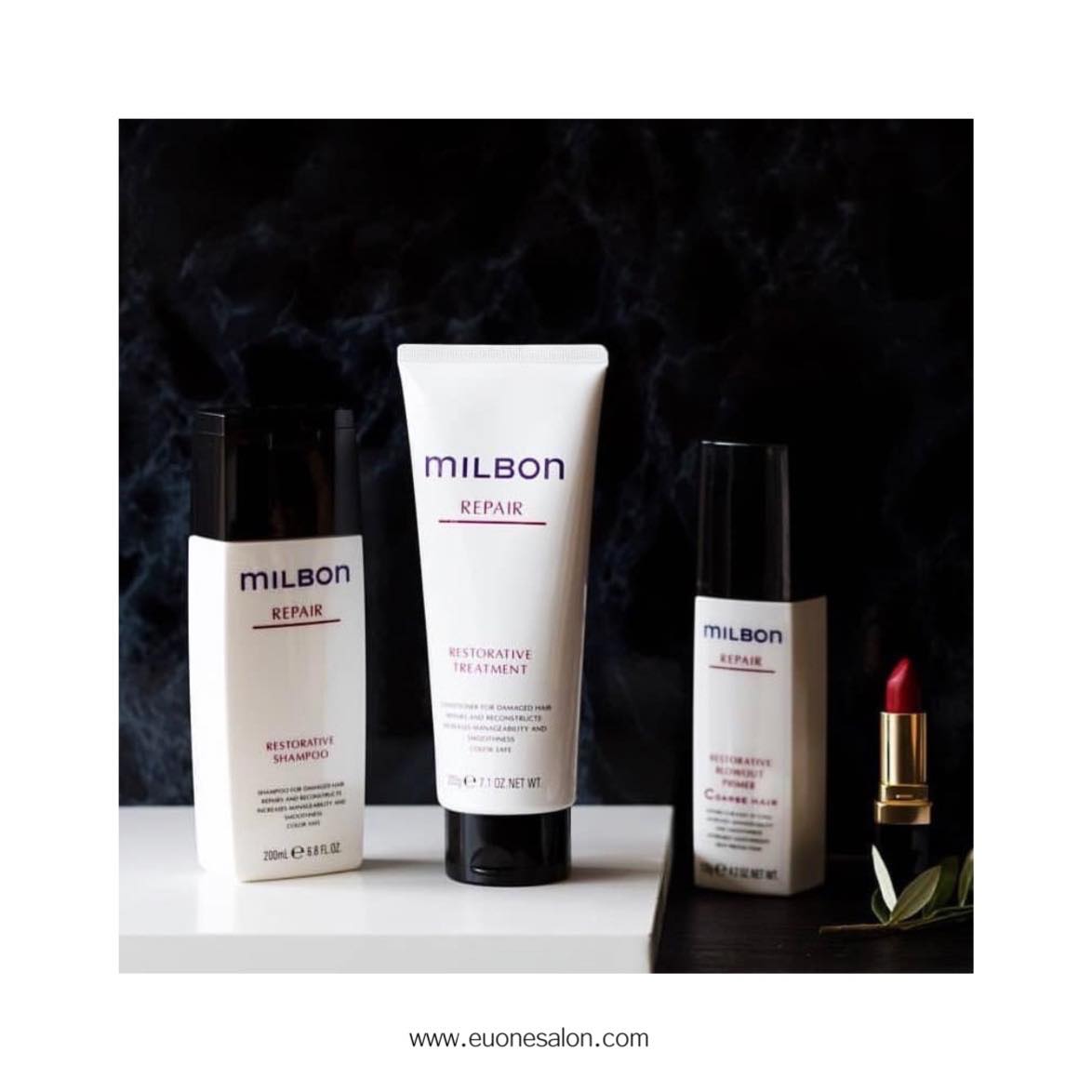 GLOBAL MILBON REPAIR RESTORATIVE SHAMPOO 200ML / 500ML / 1KG